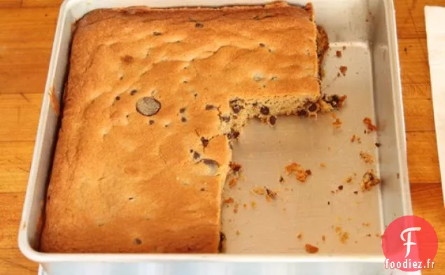 Barres de Pépites de Chocolat Au Beurre d'Arachide Sans Gluten