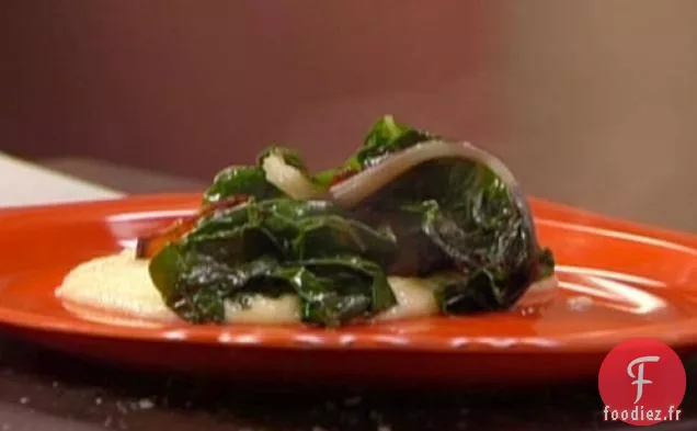 Bettes à Carde Sautées au Bacon