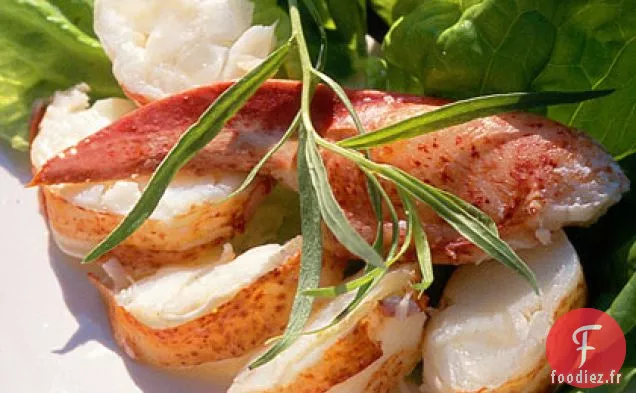 Salade de Homard à la Vinaigrette à l'Estragon
