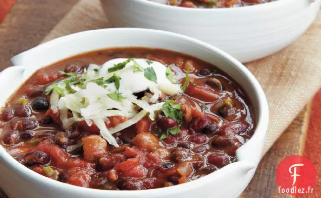 Chili Végétarien aux Trois Haricots