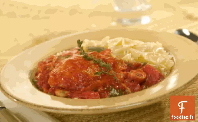 Cacciatore de Poulet Rapide et Facile