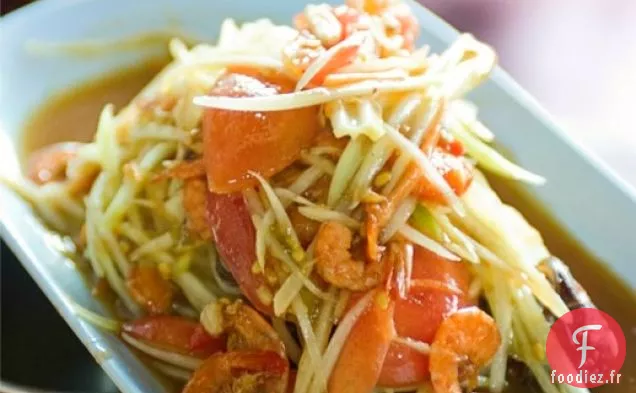 Salade de Papaye Verte de Bangkok Street Food