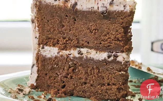 Glaçage à la Crème au Beurre aux Pépites de Chocolat à la Menthe