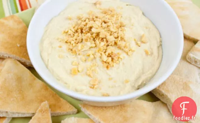 Houmous au Beurre d'Arachide (Sans Tahini)