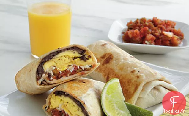 Burritos au Petit déjeuner Mexicain