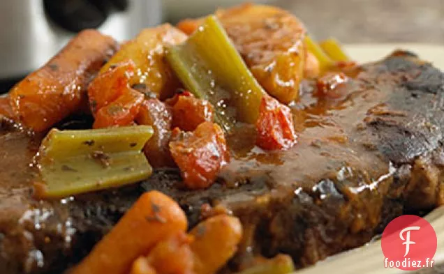 Rôti Italien à la Mijoteuse Piquante