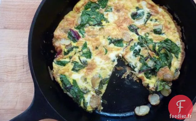 Frittata à la Bette à Carde