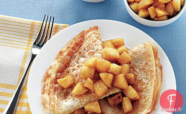 Crêpes Aux Pommes