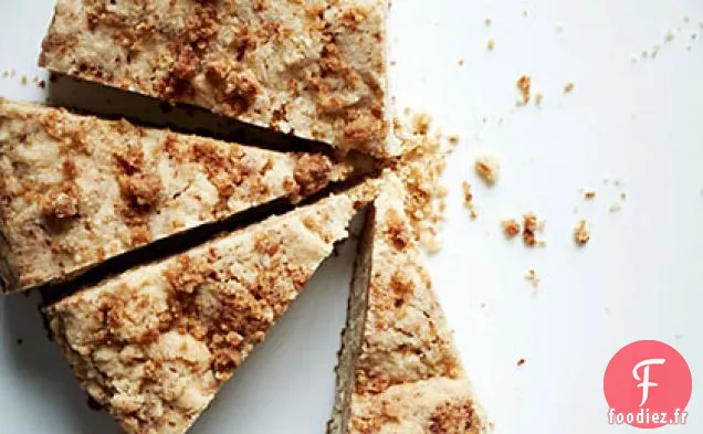 Gâteau aux Miettes au Beurre Brun et à la Crème Sure