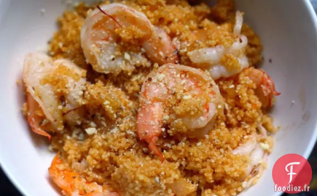 Crevettes Siciliennes et Couscous de Michael Lomonaco