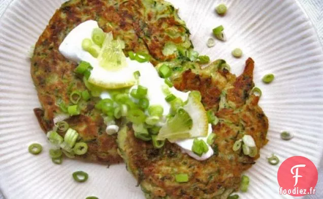 Crêpes Rapides aux Courgettes et à l'Aneth