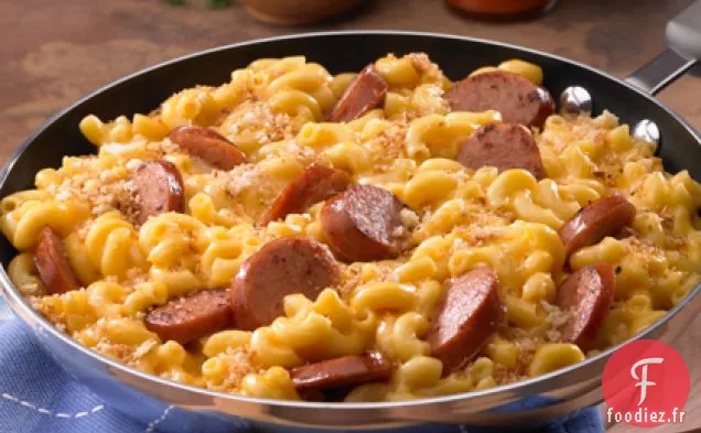 Poêle Johnsonville Mac & Fromage & Kielbasa