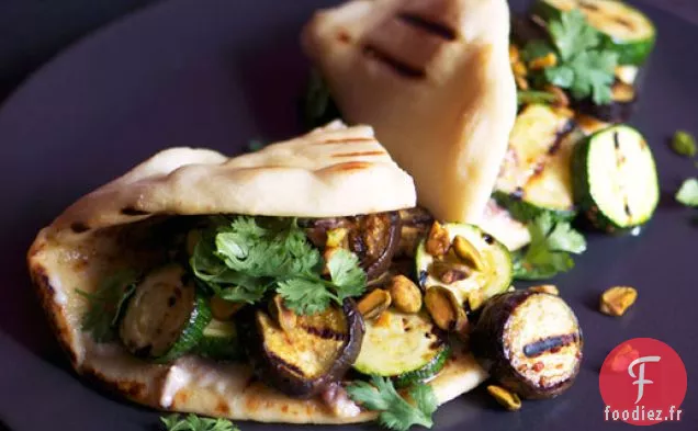 Sandwichs aux Légumes Grillés et au Beurre d'Anchois