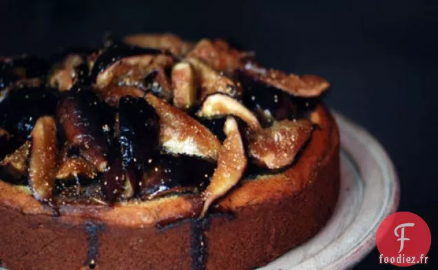 Gâteau au Romarin, au Miel et aux Figues