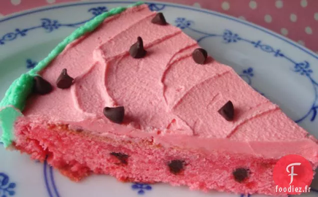 Gâteau au Melon d'eau