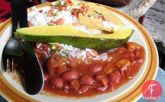 Haricots et Riz à la Colombienne
