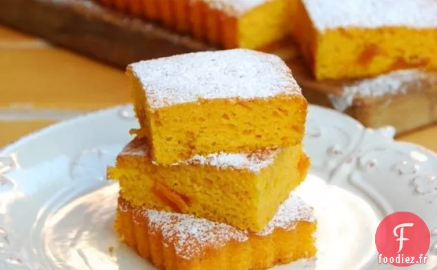 Gâteau Citron-Amande aux Fraises Macérées