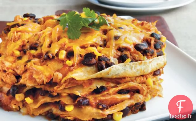 Pile d'Enchilada de Poulet