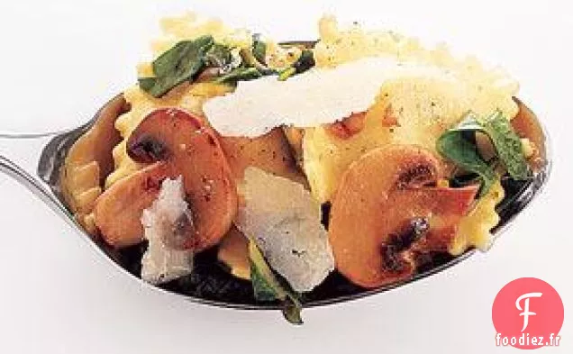 Recette De Raviolis Aux Champignons Et Aux Blettes