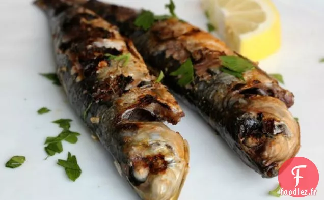 Sardines grillées au Citron, à l'Ail et au Paprika