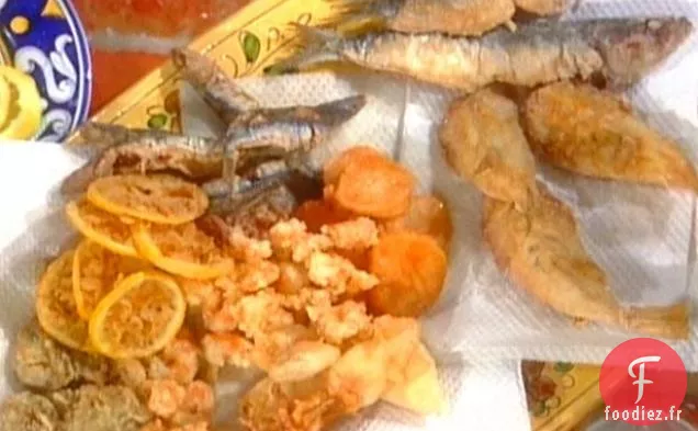 Gran Fritto di Pesce (Alevins de Poisson mélangés)