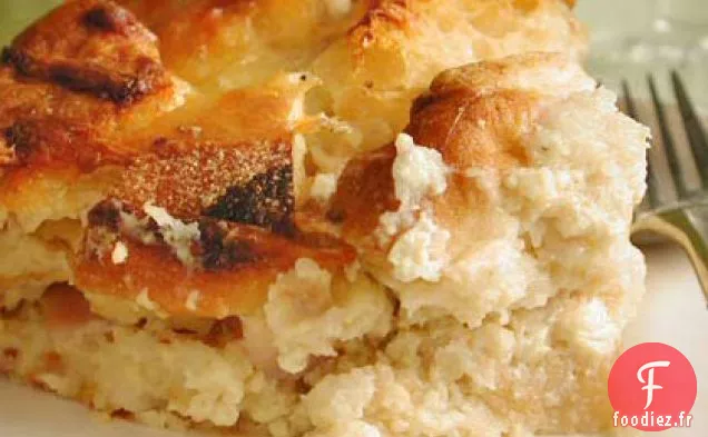 Strates de Muffins Anglais au Jambon et au Fromage