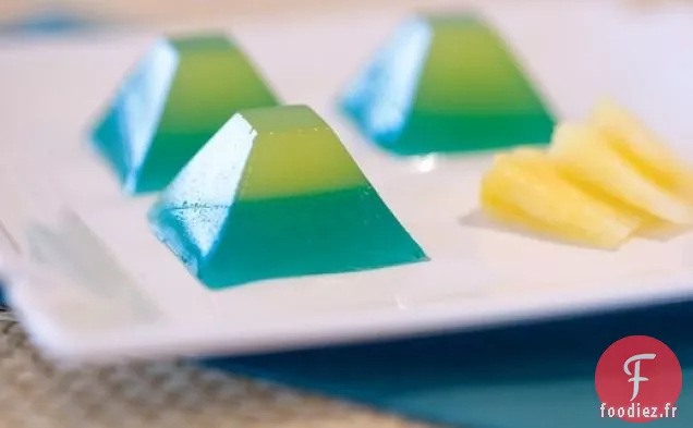 Buvez le livre: Blue Hawaii Jelly Shots