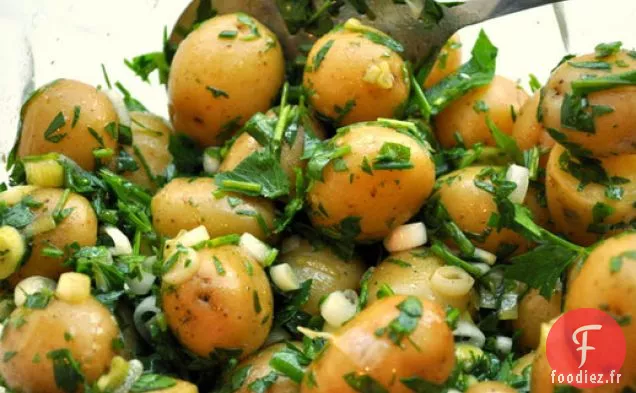 Salade de Pommes De Terre Nouvelles aux Herbes
