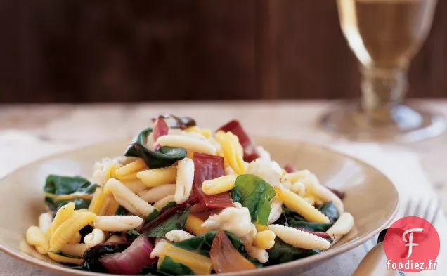 Pâtes aux Blettes aux Lumières Vives