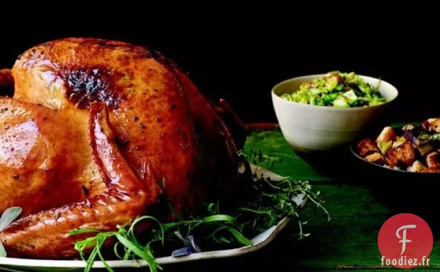 Farce aux Saucisses de la Nouvelle-Angleterre, aux Pommes et aux Canneberges séchées de