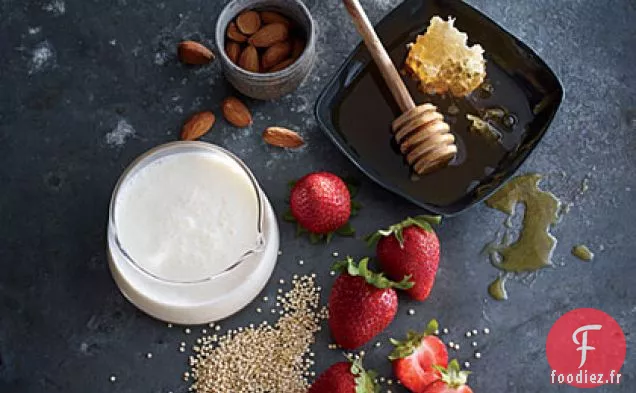 Quinoa aux Fraises et Babeurre