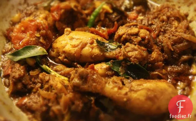 Friture au Poulet Et au Poivre