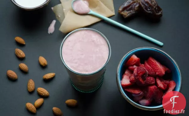 Smoothie Shortcake aux Fraises Végétalien