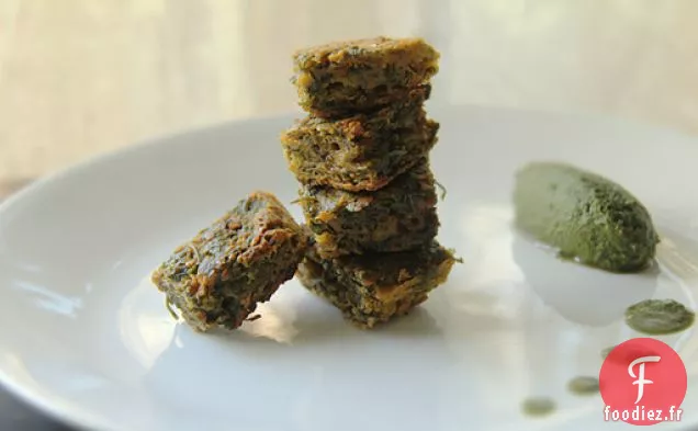 Beignets de coriandre (Oued Kothimbir)