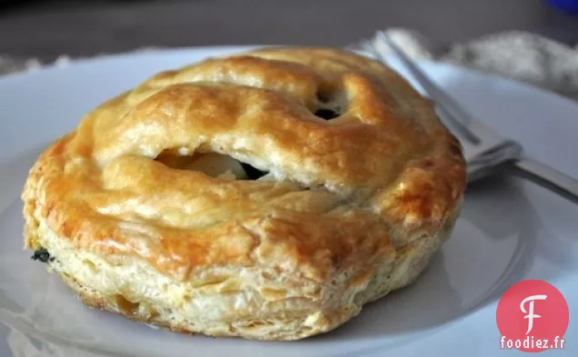 Poches Petit-déjeuner aux Épinards, aux œufs et à la Feta