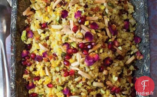 Riz Basmati Brun Bijou et Quinoa (Polo Morassa) de La Nouvelle Cuisine Persane