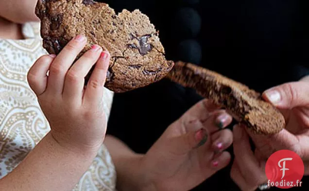 Biscuits au Beurre Brun et aux Pépites de Chocolat