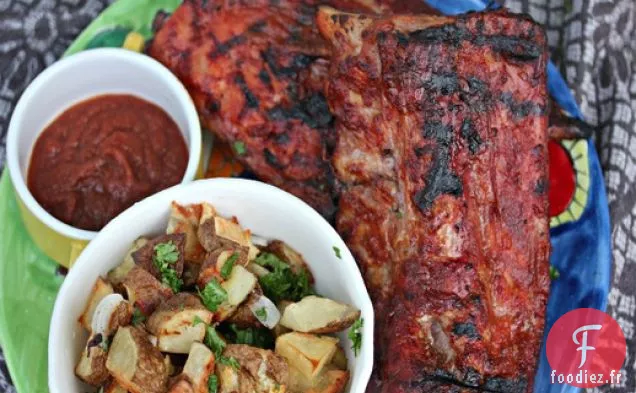 Côtes Levées Avec Sauce Barbecue Mojo