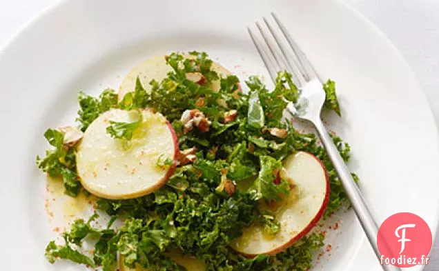 Salade de Pommes et de Chou frisé Honeycrisp Rasée