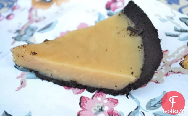 Tarte à la Crème Chai à Fond Noir