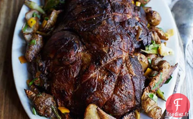 Agneau Braisé au Jus Parfumé aux Herbes