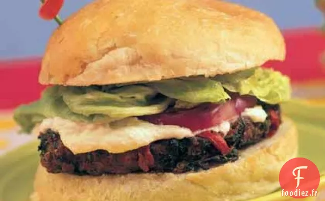 Hamburgers à la Grecque avec Aïoli à la Feta