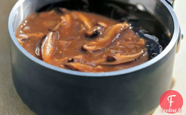 Sauce aux Champignons au Porto