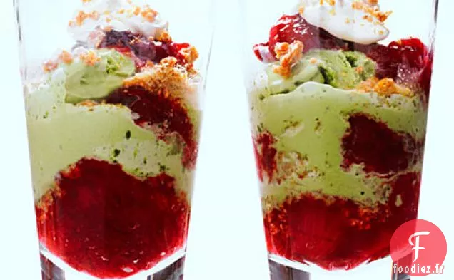 Sundaes à la Crème Glacée Japonica