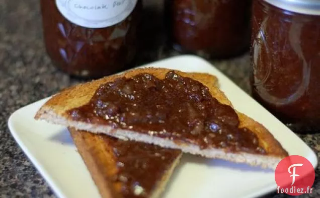 Confiture de Poires Au Chocolat