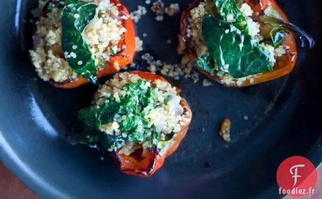 Poivrons Farcis au Quinoa de Shauna James Ahern