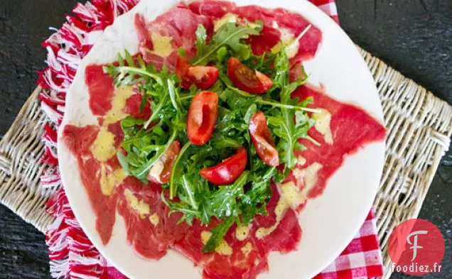 Carpaccio de Bœuf Facile à la Roquette