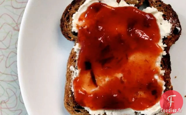 Confiture de Prunes Rôties et Verveine Citronnée