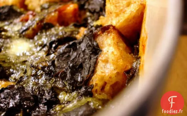 Panade De Blettes, Oignons Et Gruyère