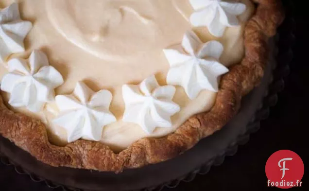 Tarte à la Mousse aux Pêches et à la Crème